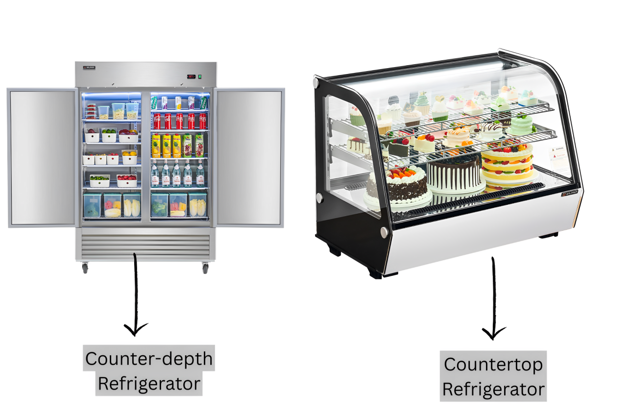 Countertop vs Counter-Depth Refrigerators