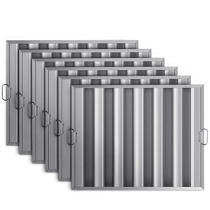 20" x 25" x2" Stainless Steel Hood Filter