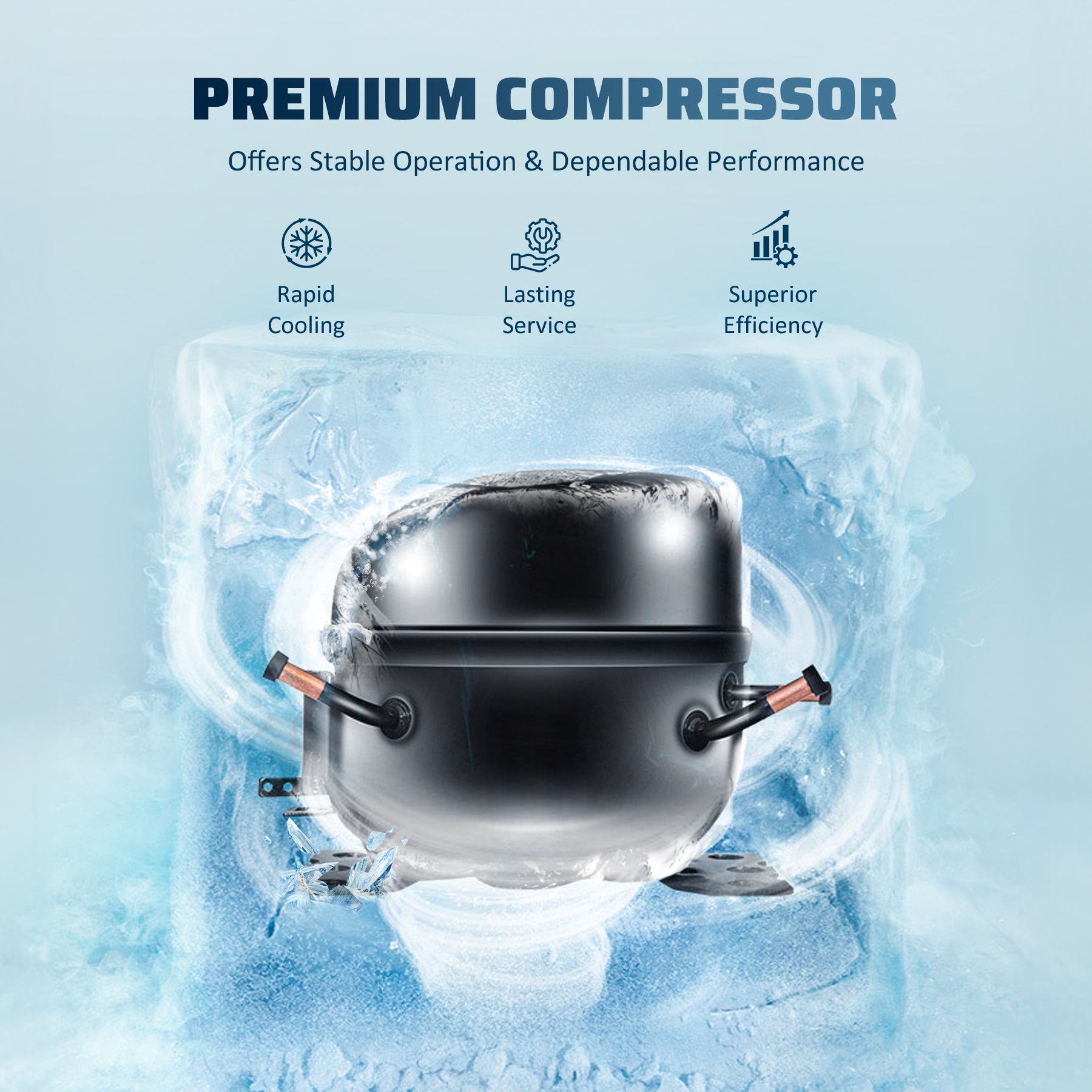 Wilprep 48-inch countertop display refrigerator system