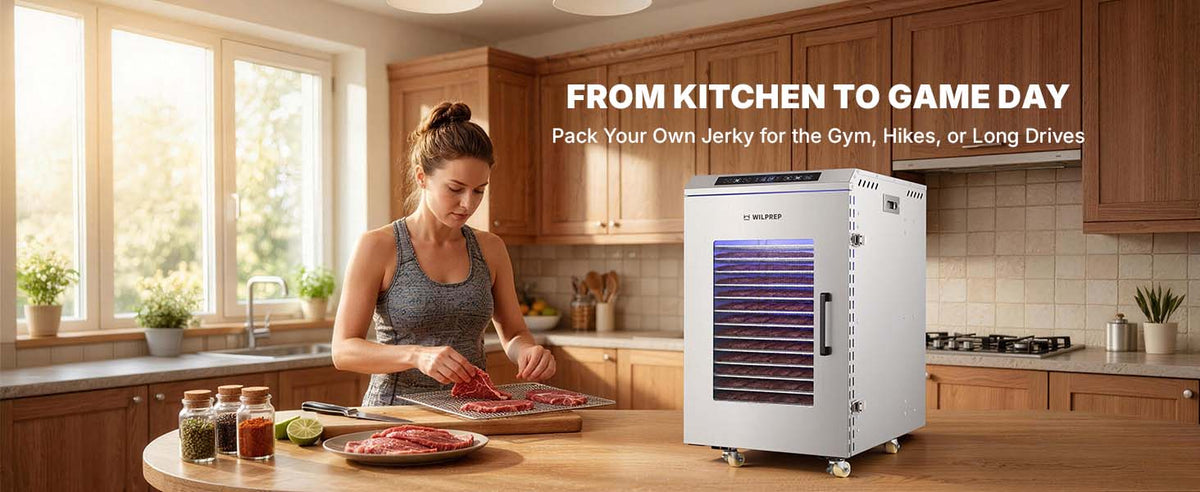 Wilprep - Food Dehydrator for Jerky Food Dryer