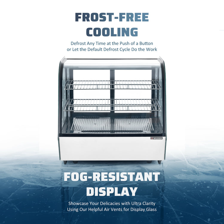 Wilprep 28-inch countertop refrigerated display case
