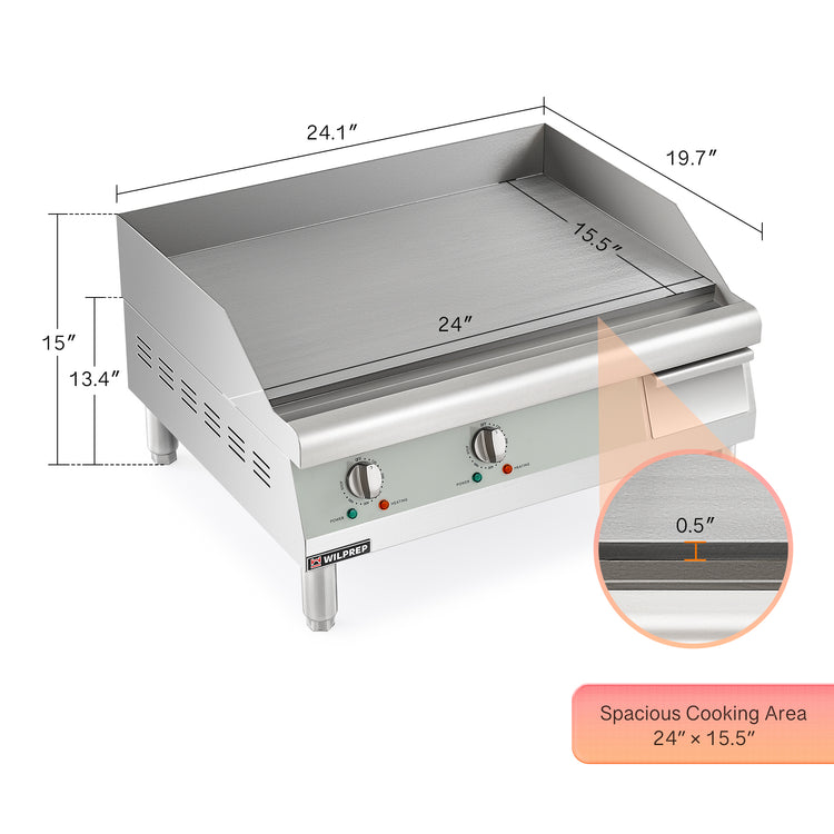 Freestanding Electric Griddle