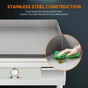 Wilprep Electric Countertop Griddle