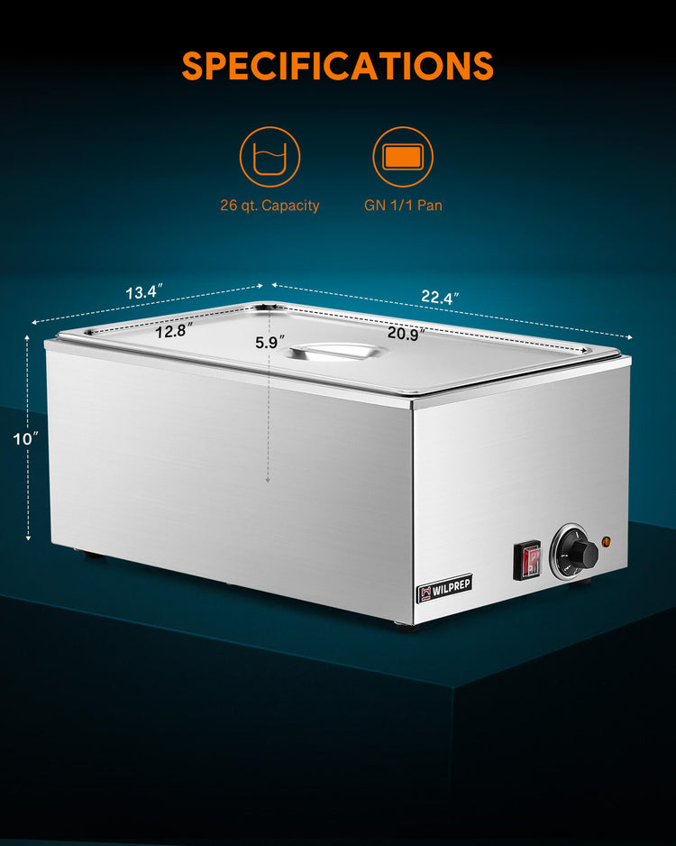 Countertop Food Warmer Display Case