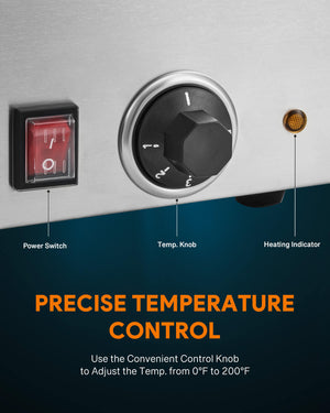 Wilprep Electric Countertop Food Warmer