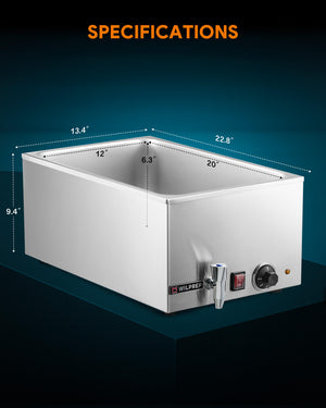 Electric Buffet Server Food Warmer