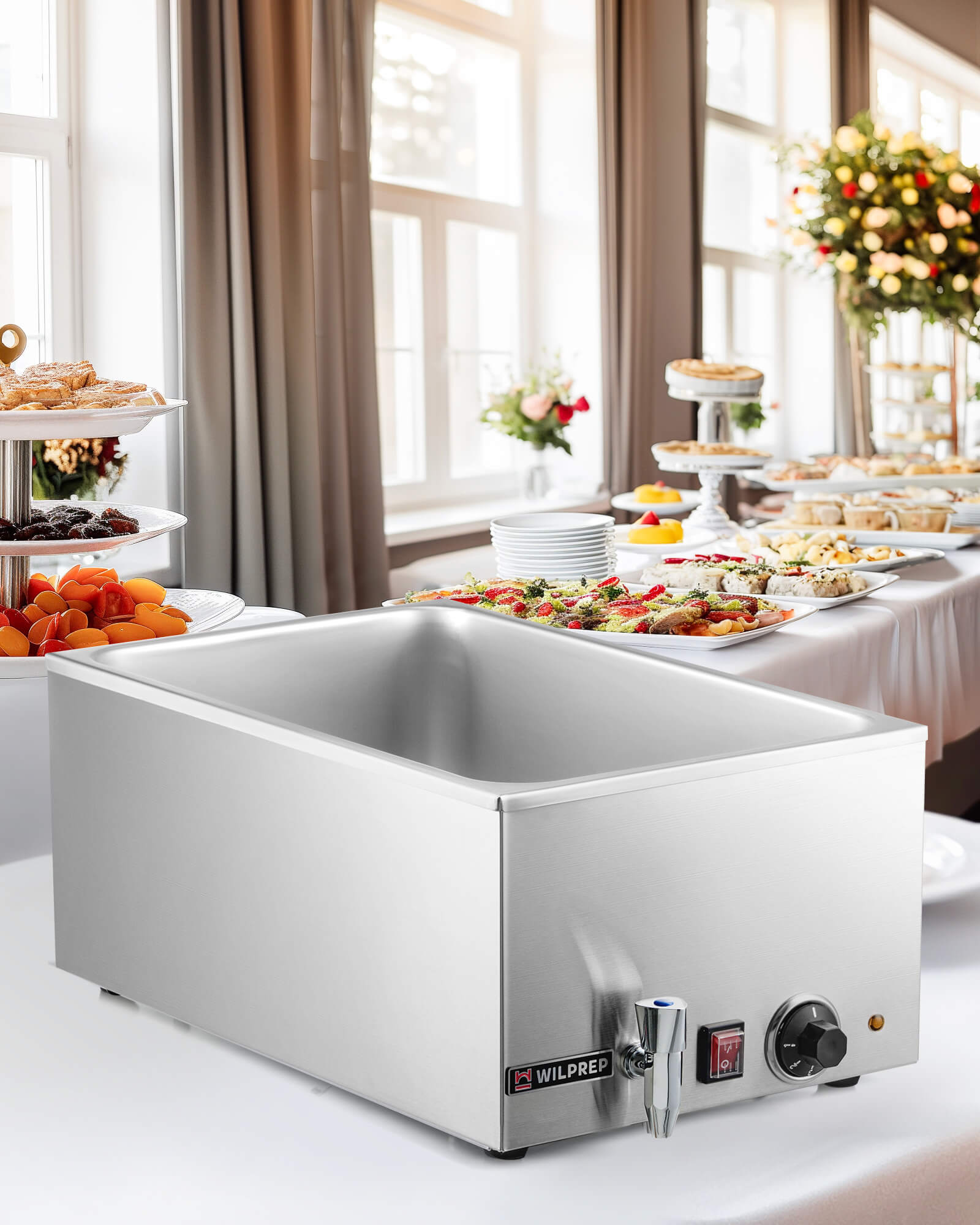 Commercial Food Warmer Display Case