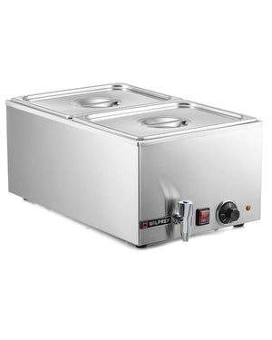 Dual Soup Warmer with 2 Pan Cover