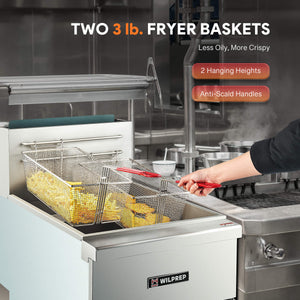 Stainless Steel Floor Fryer