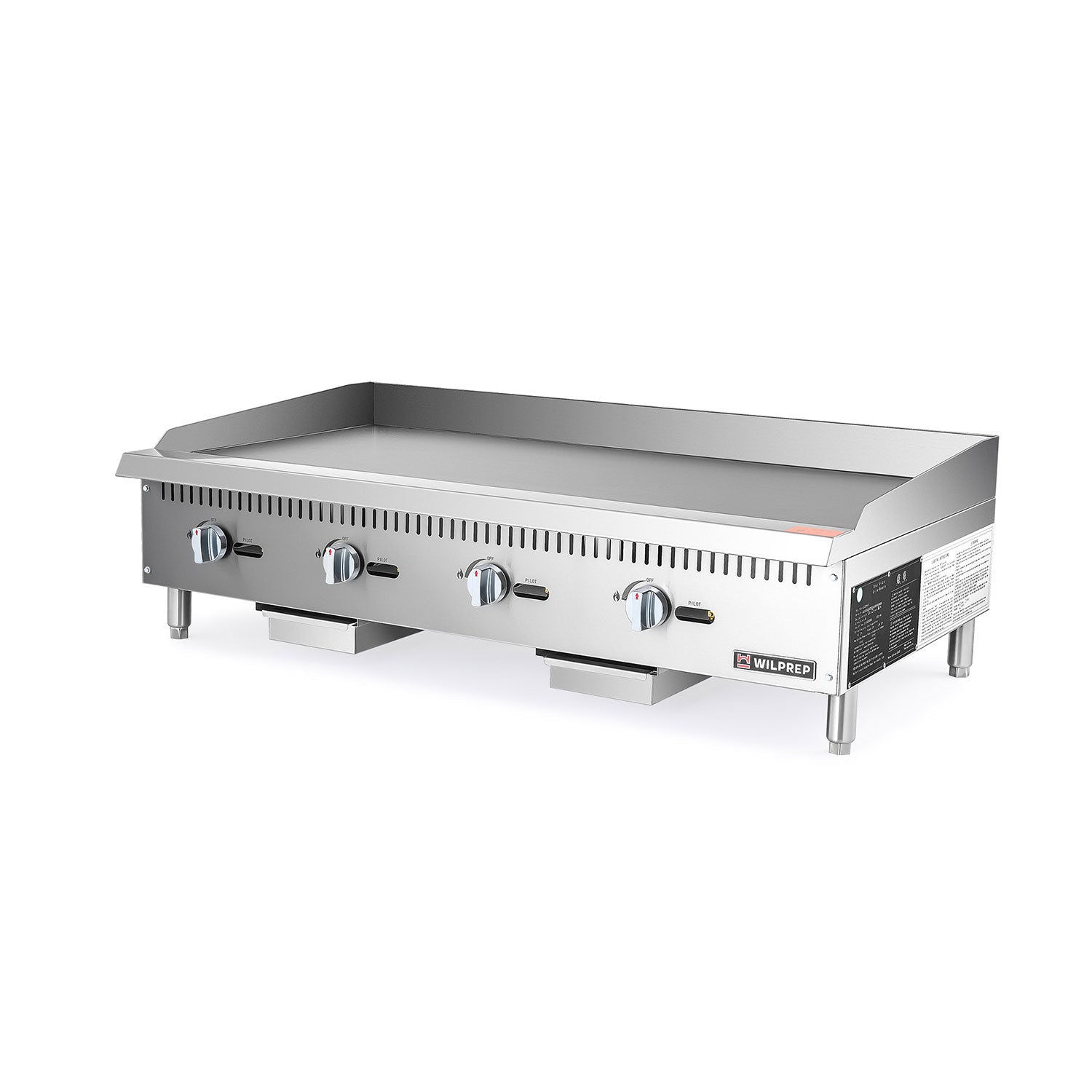 Gas Griddle Stainless Steel