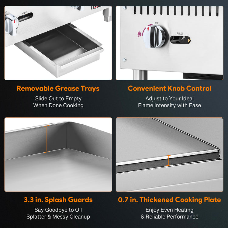 Best Tabletop Gas Griddle