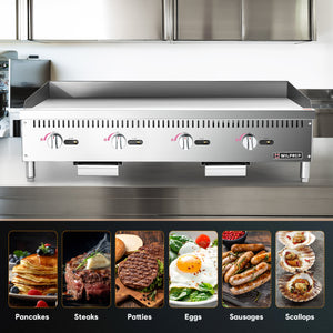 4 Burner Outdoor Gas Griddle