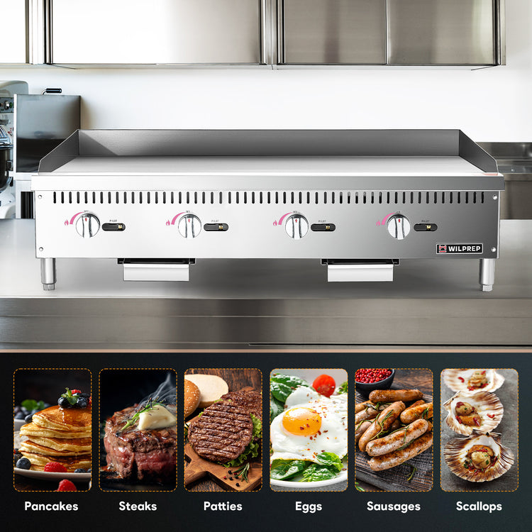4 Burner Outdoor Gas Griddle