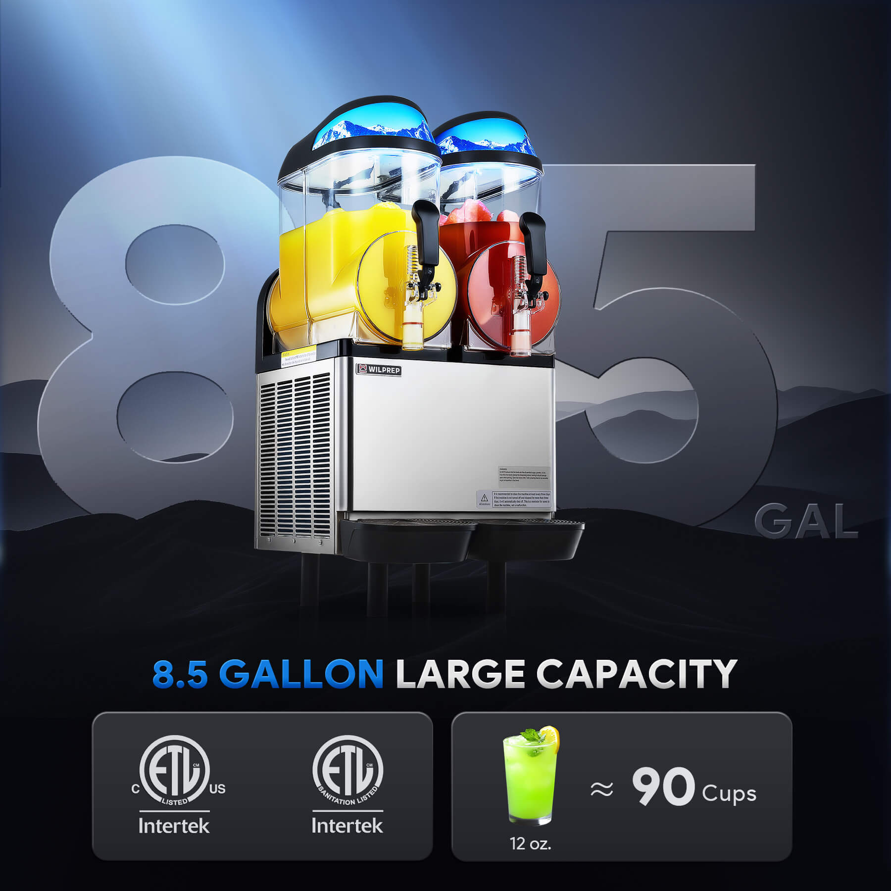 Wilprep commercial slushy machine