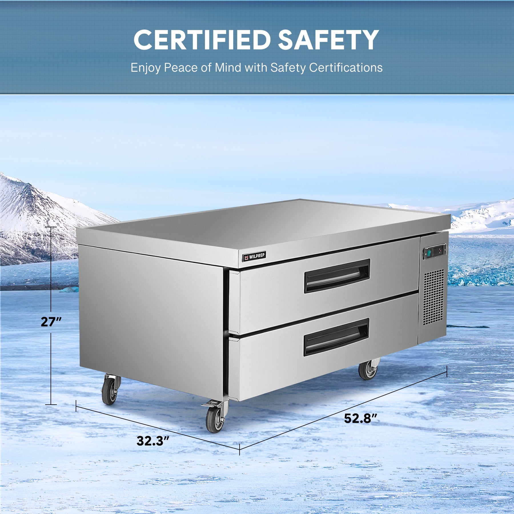 53 Chef Base Refrigerator