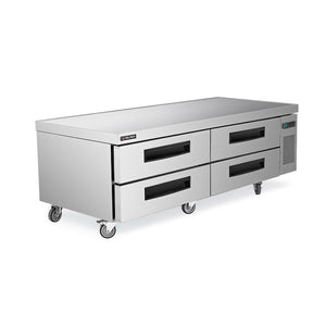 72" Commercial Chef Base Refrigerator