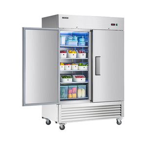 Two Door Reach in Freezer 42 cu. ft. Capacity