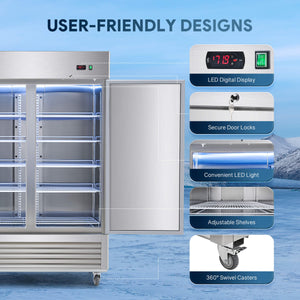 Commercial Reach in Fridge