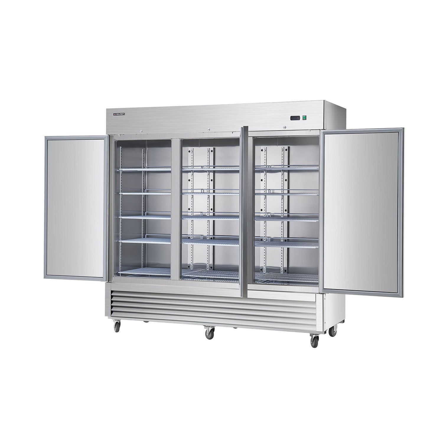 3 Door Reach in Cooler 61 cu. ft. Capacity