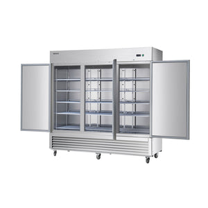3 Door Reach in Cooler 61 cu. ft. Capacity