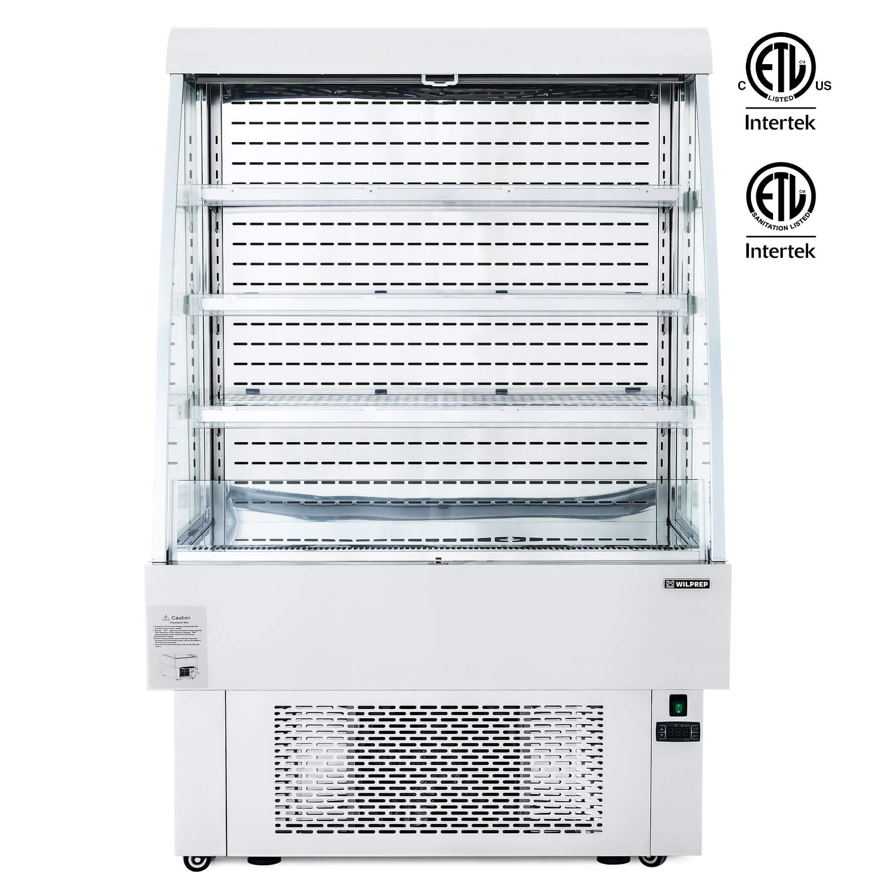 39" Vertical Open Air Merchandiser Refrigerator 13.4 cu. ft. Capacity