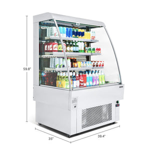 Vertical Open Air Merchandiser Refrigerator