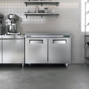 Wilprep 48 inch commercial undercounter freezer