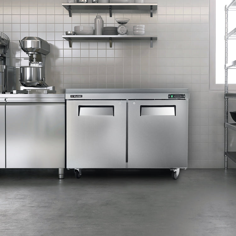 Wilprep 48 inch commercial undercounter refrigerator