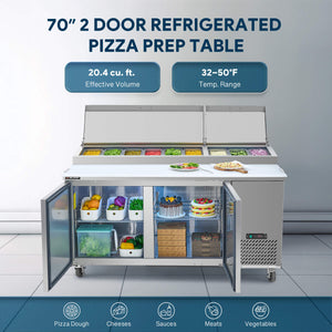 Commercial Pizza Refrigerated Prep Table Price