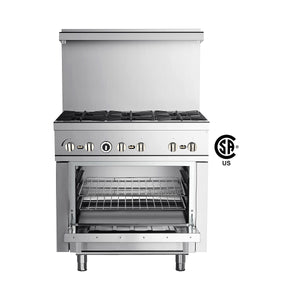 Wilprep 6 Burner Propane Cooktop