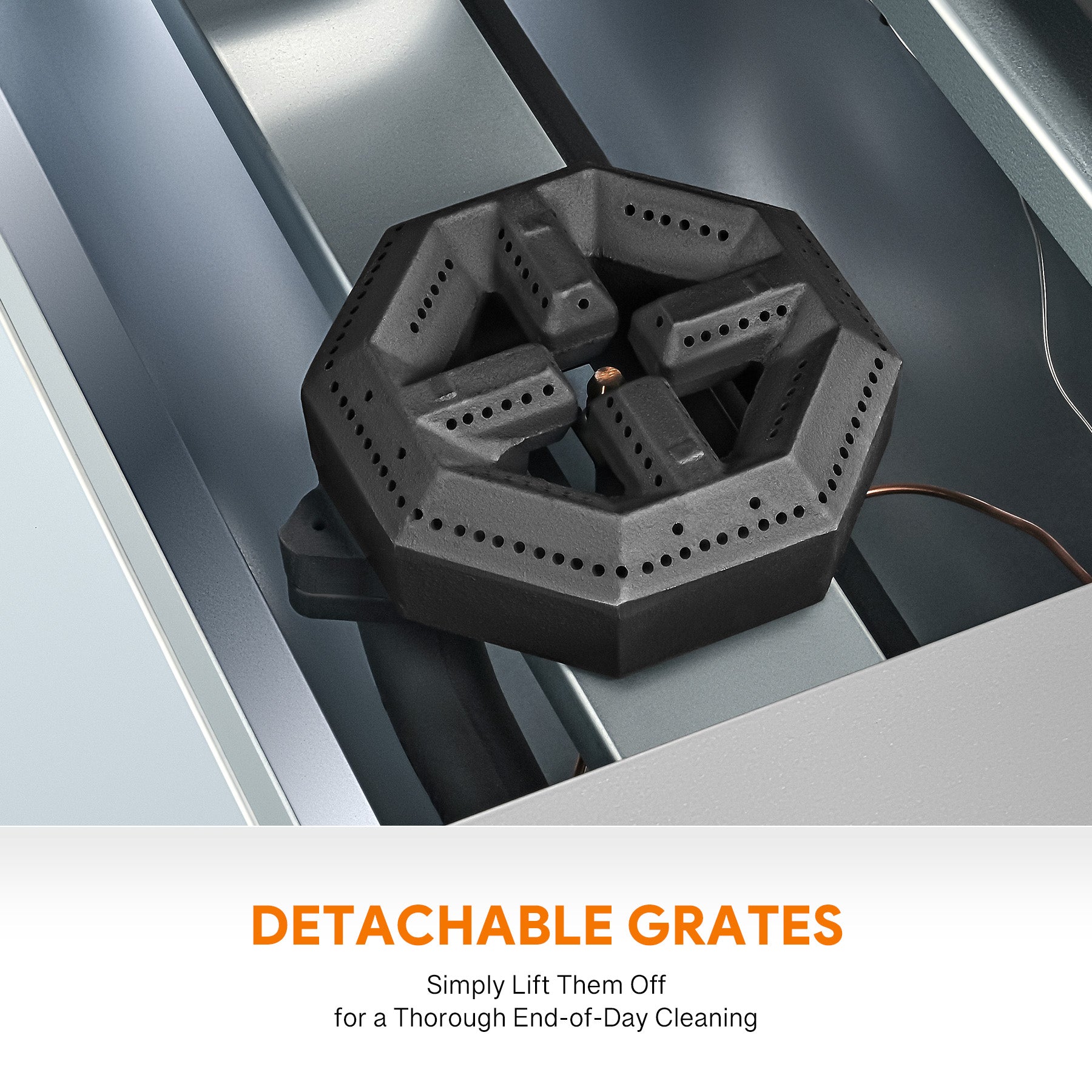 Propane Stove Burner with Single Oven