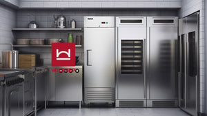 Double Door Reach in Refrigerator
