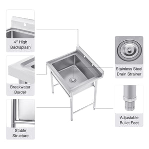 Single Deck Utility Mobile Display Case for Deli