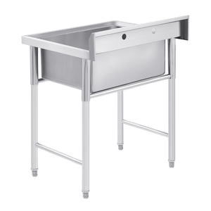 Wilprep Commercial Stainless Steel Utility Sink