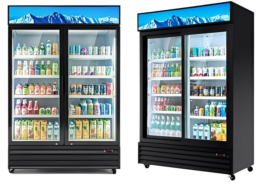 grocery store fridge