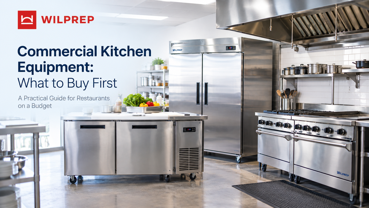 Commercial Kitchen Equipment: What to Buy First
