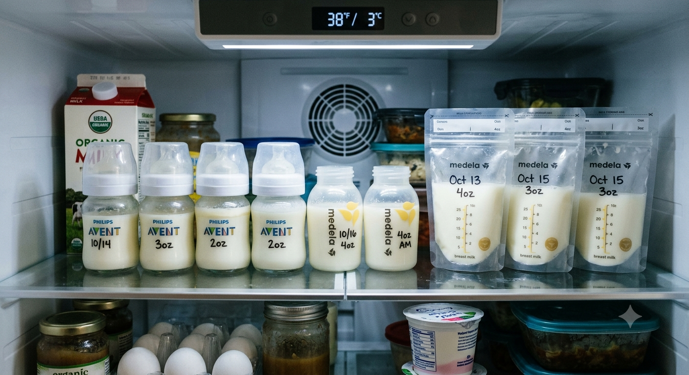 How Long Does Breast Milk Last in the Fridge?