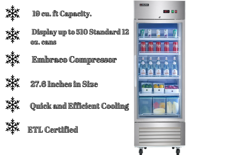single door commercial refridgerator