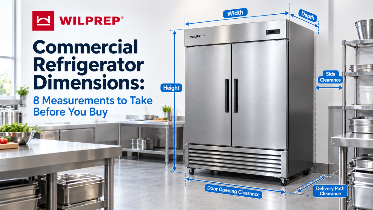 Commercial Refrigerator Dimensions: 8 Measurements You Must Take Before Buying