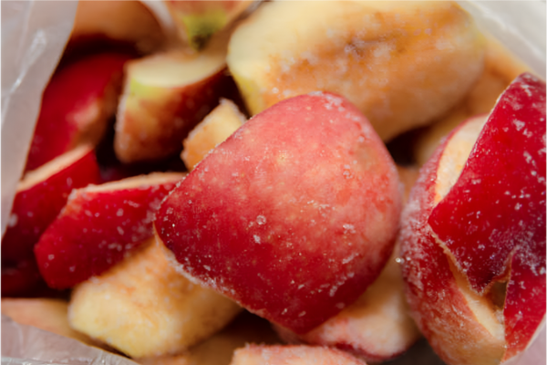 can you freeze apples?