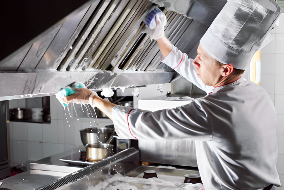 How to Clean a Commercial Kitchen By Yourself (And When to Call the Pros)
