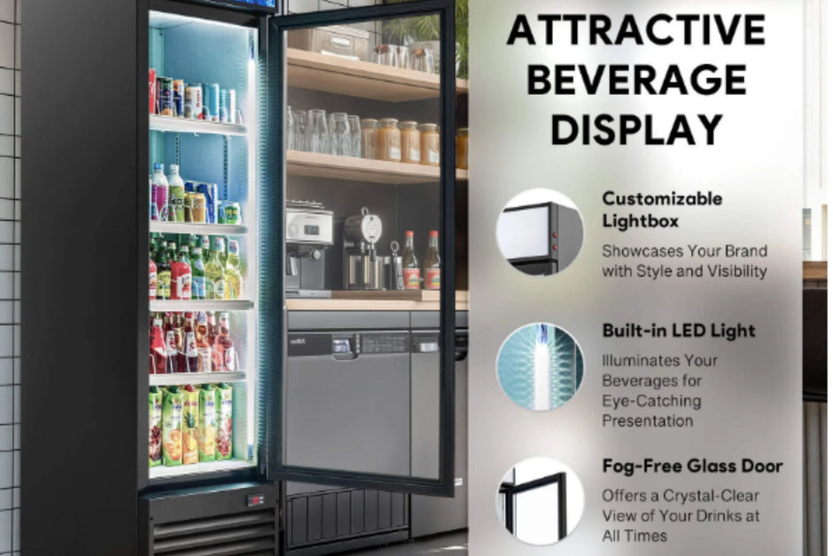 how to clean a commercial refrigerator
