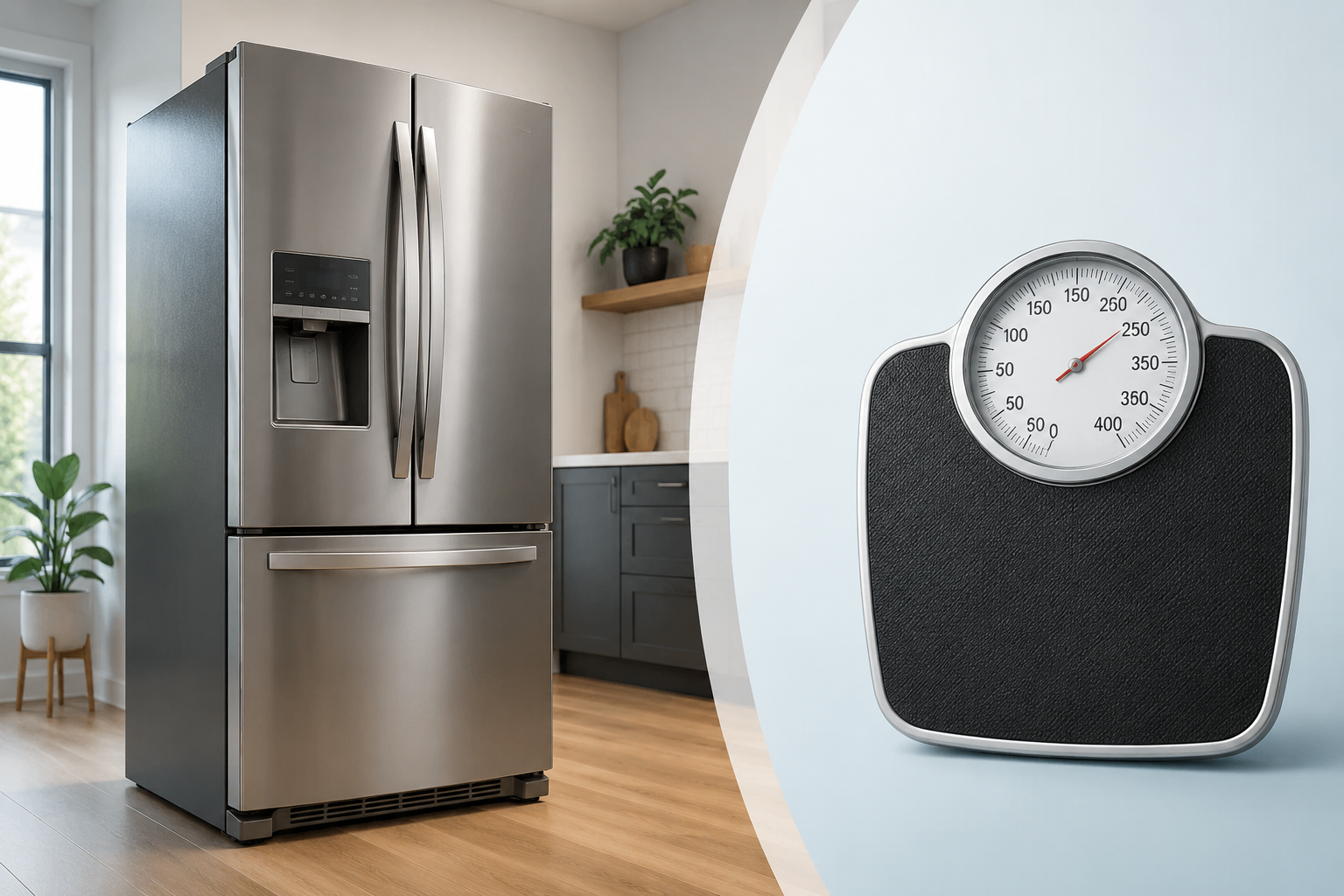 How Much Does a Refrigerator Weigh?