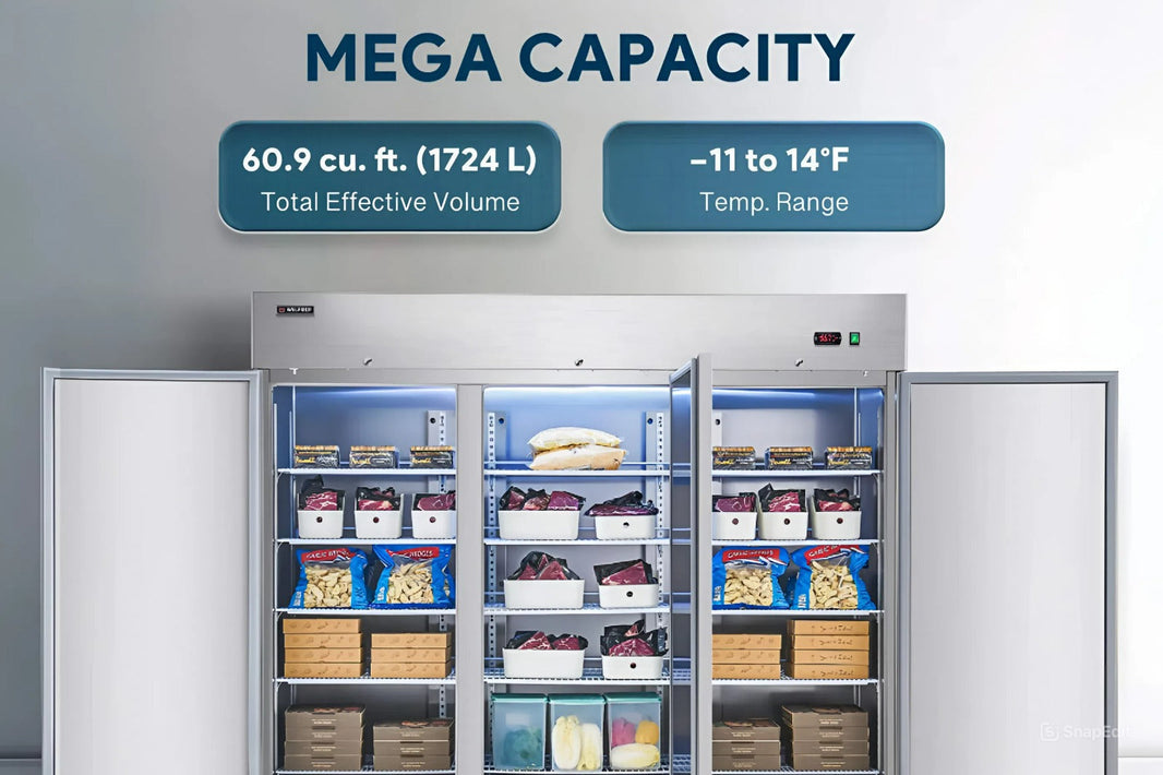 choose reach-in refrigerator for kitchen