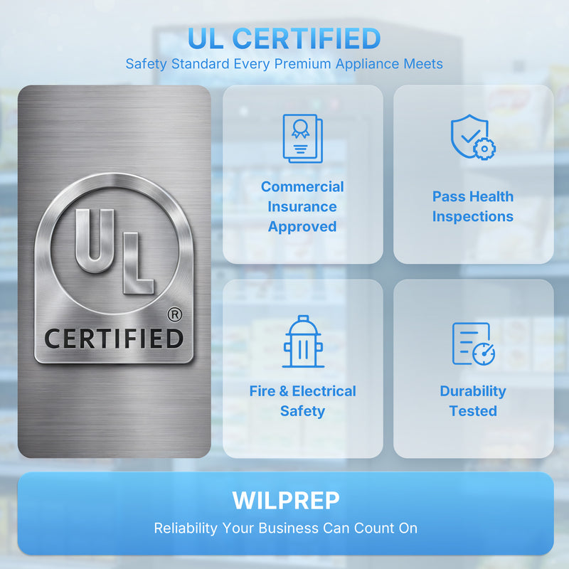 UL Commercial Refrigerator