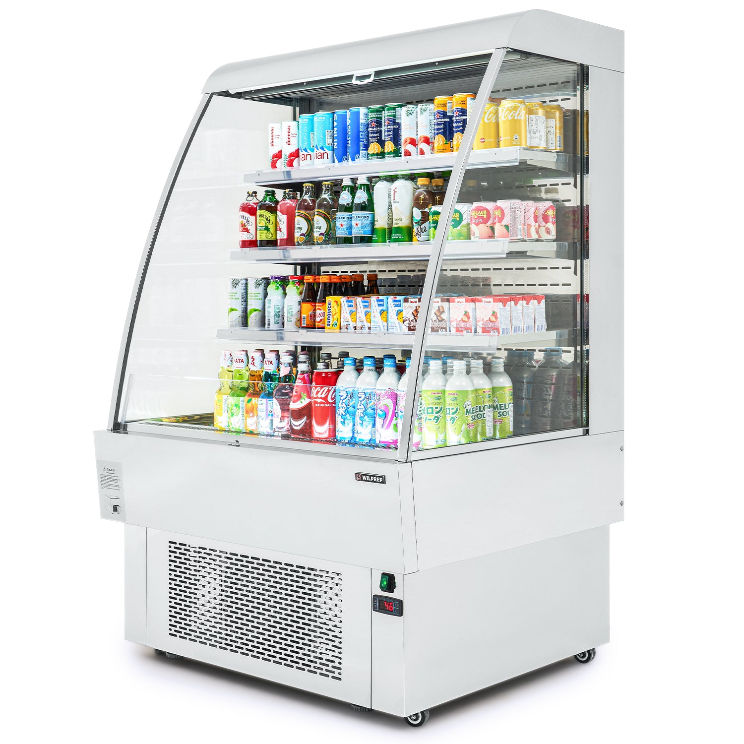 39" Vertical Open Air Merchandiser Refrigerator 13.4 cu. ft. Capacity