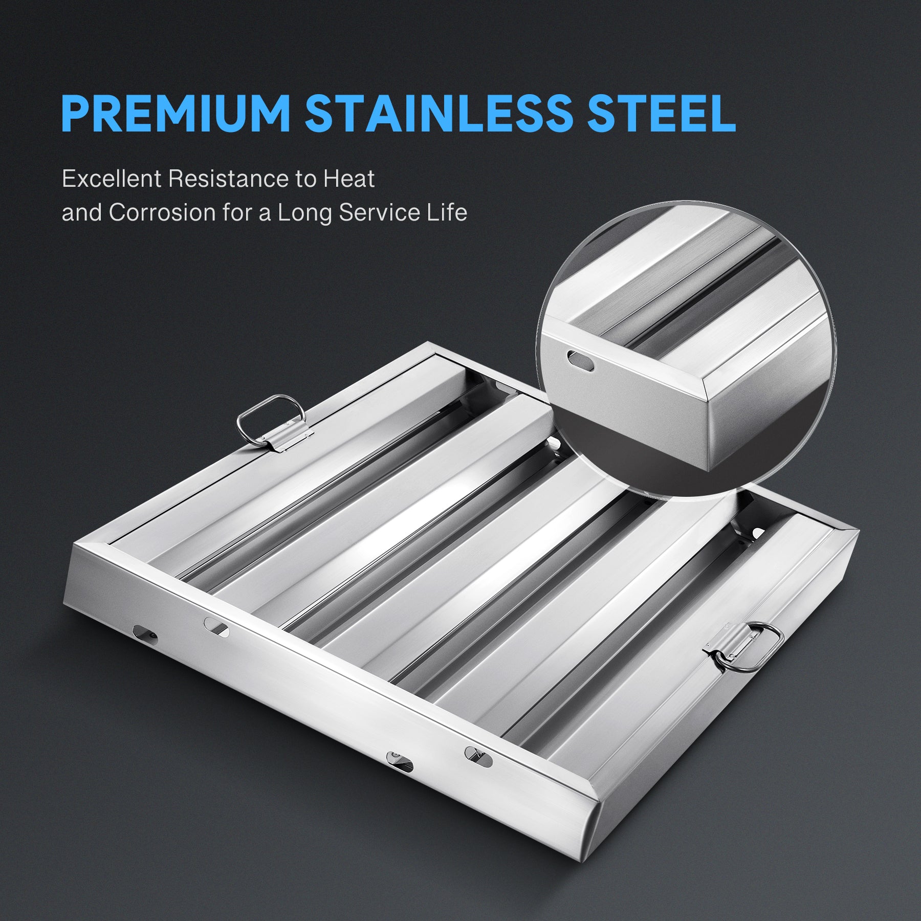 Stainless Steel Commercial Rangehood Filters