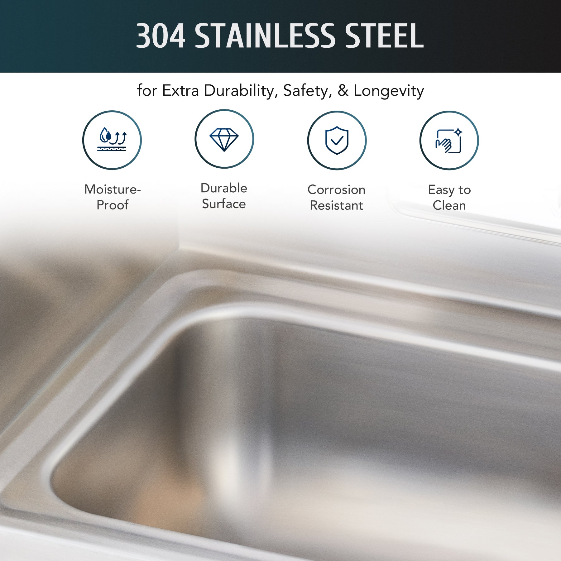 Stainless Steel Wall Mount Utility Sink