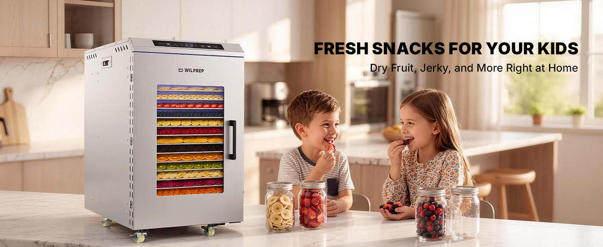 Wilprep - Food Dehydrator for Jerky Food Dryer