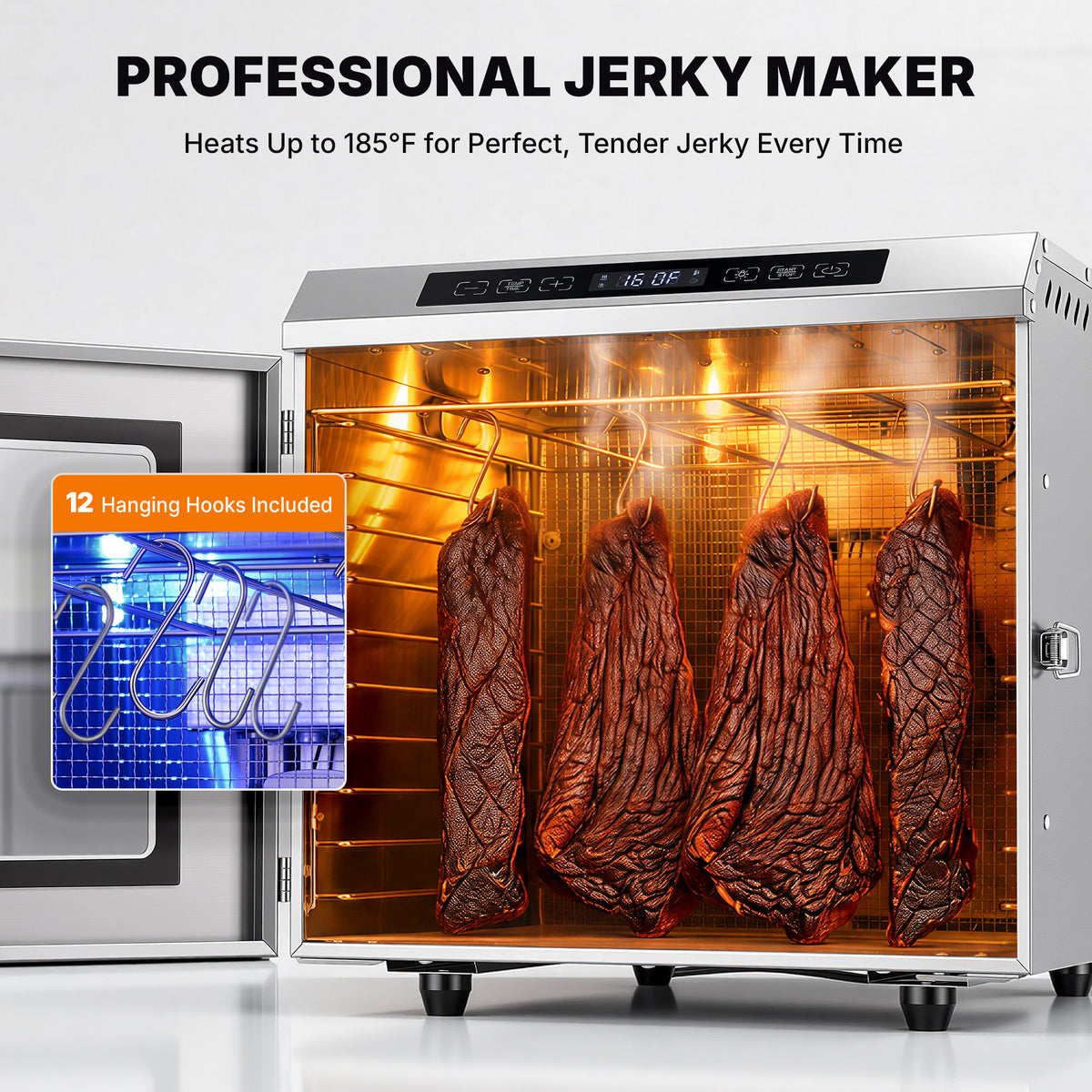 Wilprep - Food Dehydrator for Jerky Food Dryer